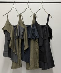 【R2603-KTY1105】 Tiered cami tunic (1741176)