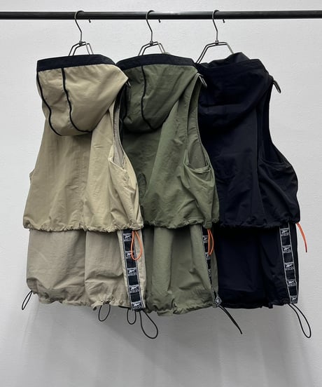 【R2603-RBK961】 Layered vest (1741100）