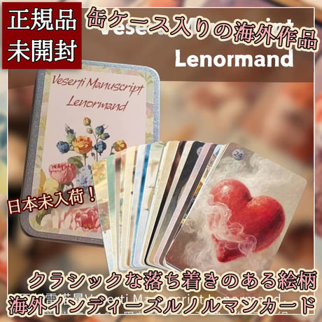 【正規品】海外インディーズ✨ケース付✨美しい銀河の光のルノルマンカード✨海外限定 正規品】海外インディーズ✨ケース付✨美しい銀河の光のルノルマン