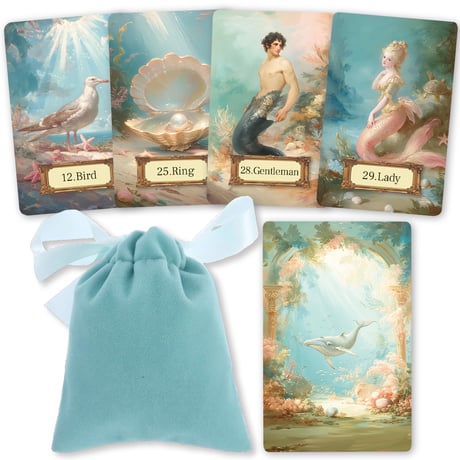 Secret Sea Lenormand【シークレットシールノルマンカード】