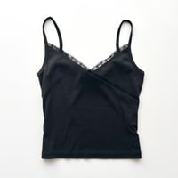 Chloe black lace camisole