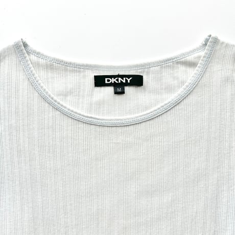 DKNY pale blue gather T-shirts