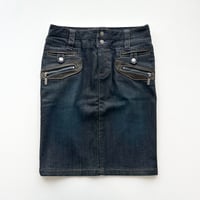 Calvin Klein designed denim skirt