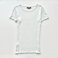 DKNY pale blue gather T-shirts