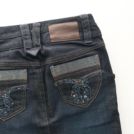 Calvin Klein designed denim skirt