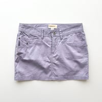 DIESEL pale purple mini skirt