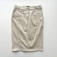 D&G light beige tight skirt