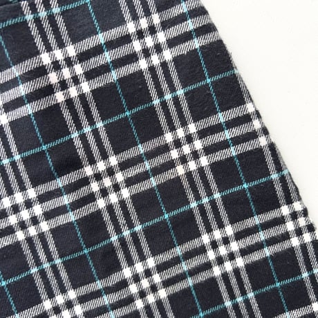 Burberry navy plaid mini skirt