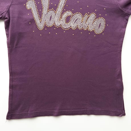purple rhinestone logo T-shirts