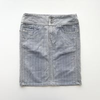 DIESEL light blue denim skirt