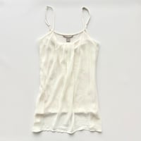 ivory chiffon camisole