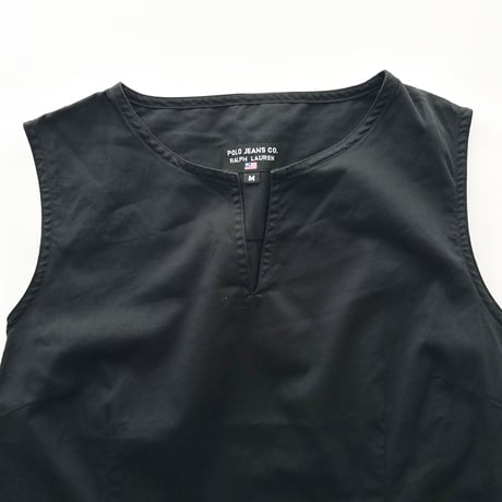 Ralph Lauren black key neck tops