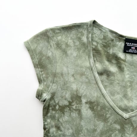Ralph Lauren khaki tie-dye T-shirts