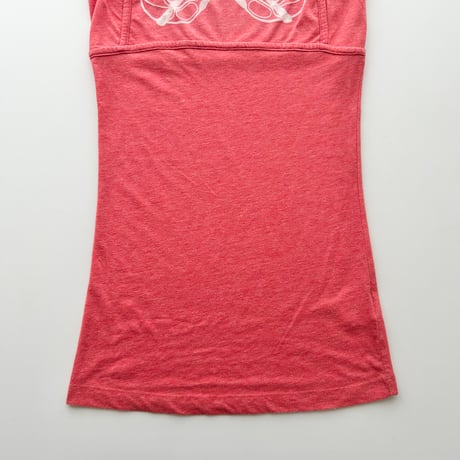 DIESEL pink printed camisole mini dress