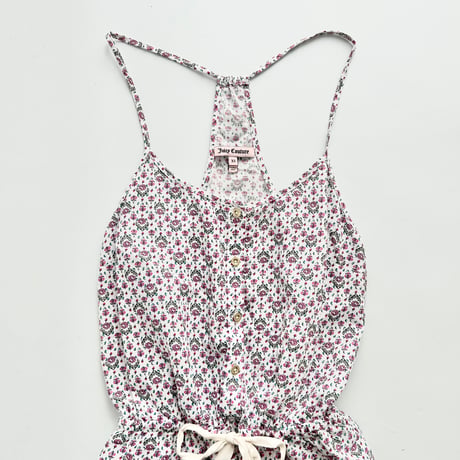JUICY COUTURE flower waist mark dress