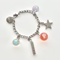 agnes b. motif chain bracelet