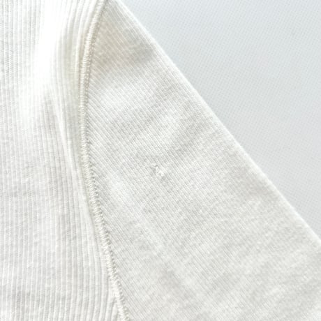 Ralph Lauren white open collar rib shirt