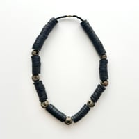 black beads neklace