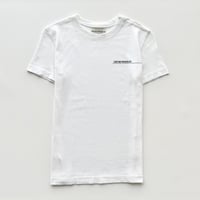 ARMANI white×black logo T-shirts