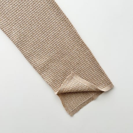 beige long sleeve knit cardigan
