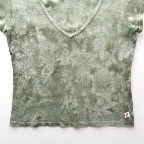 Ralph Lauren khaki tie-dye T-shirts