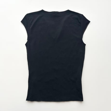 DKNY glitter logo key neck T-shirts