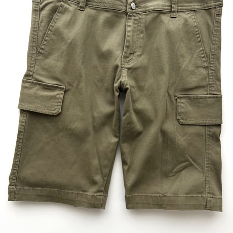 khaki cargo half pants