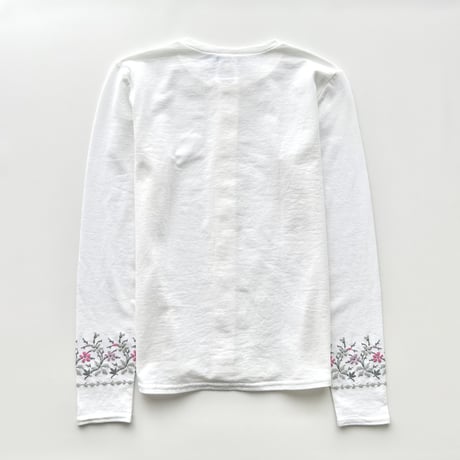 MORGAN white embroidery cardigan
