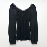 made in Italy / lace off shoulder tops