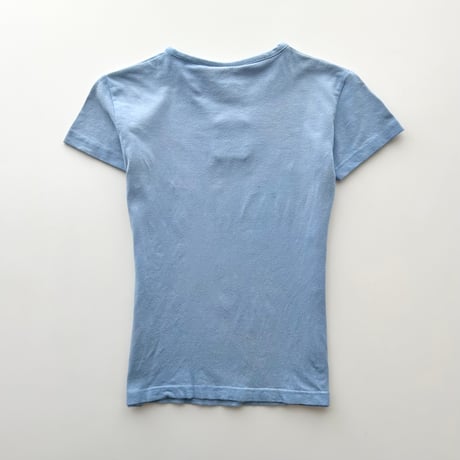 FENDI blue logo plate compact T-shirts