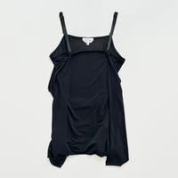 MaxMara black designed camisole