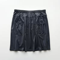 agnes b. dark gray pocket skirt