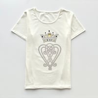 ivory rhinestone T-shirts