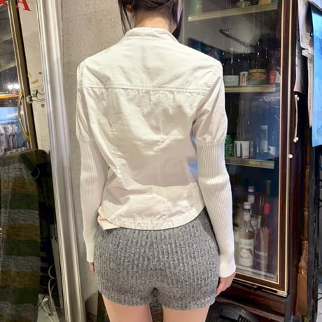 DKNY white designed jacket