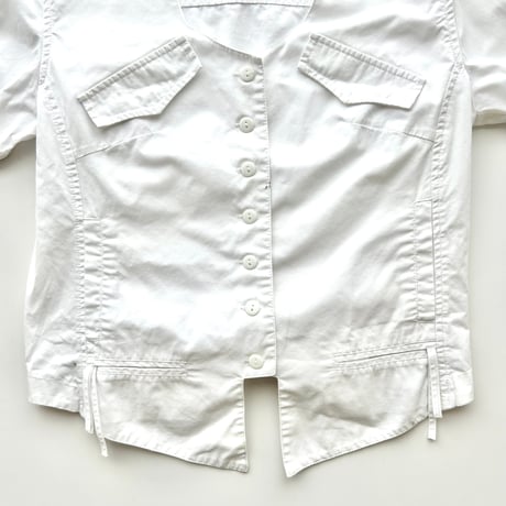 DKNY white designed jacket