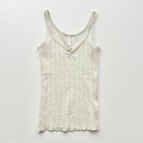 Ralph Lauren gray ribbon tank top