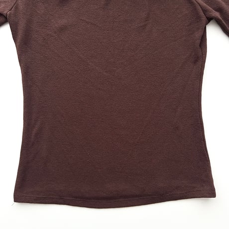 made in USA / lace up off shoulder tops