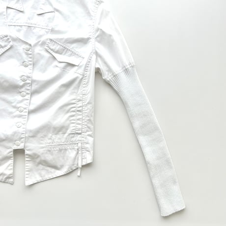 DKNY white designed jacket
