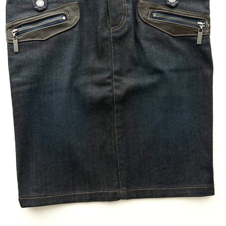 Calvin Klein designed denim skirt