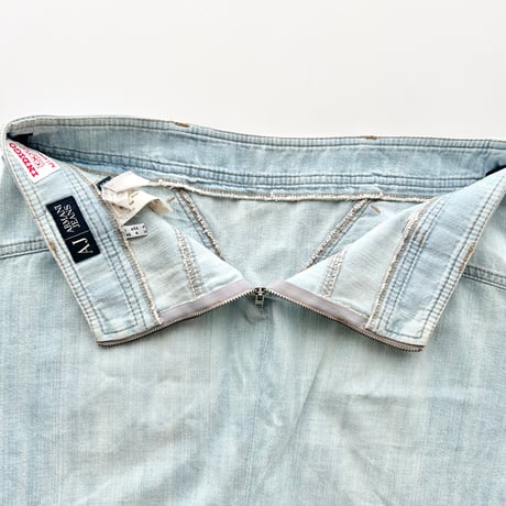 ARMANI light denim designed skirt