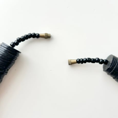black beads neklace