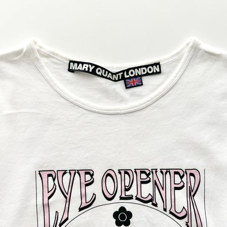 MARY QUANT printed T-shirts