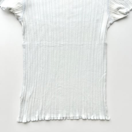 DKNY pale blue gather T-shirts