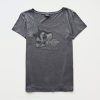Harley-Davidson gray printed T-shirts