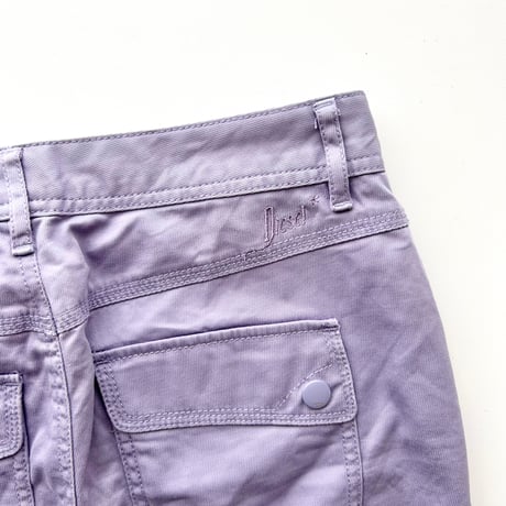 DIESEL pale purple mini skirt