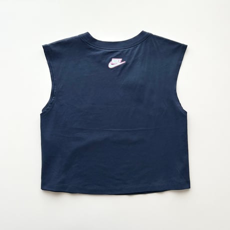 NIKE navy logo tank top