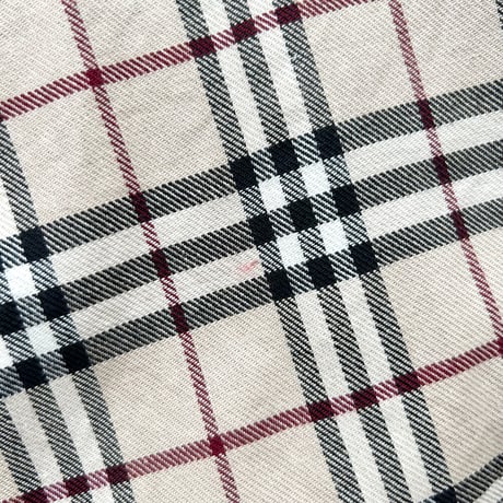 Burberry beige plaid pleats skirt