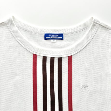 Burberry line logo tank top