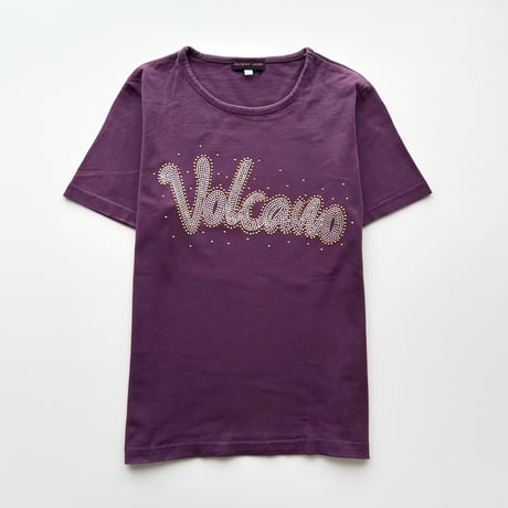 purple rhinestone logo T-shirts