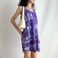 DIESEL purple printed tunic